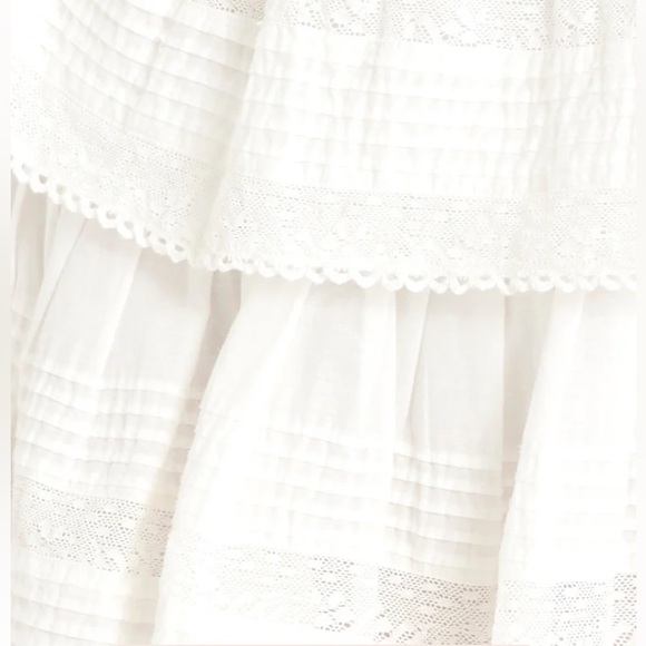 LoveShackFancy Ruffle Mini Heritage Skirt - Picture 3 of 15